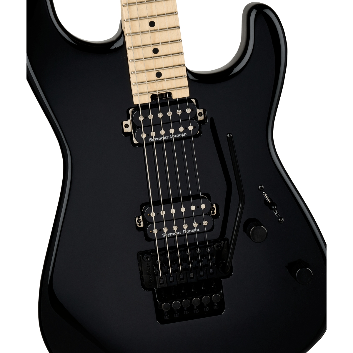 美品：Charvel ストラト黒 ProMod SanDimas２H FTR Charvel Strato Black Promod Sandimas2H Ftr Safe delivery
