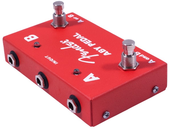 Fender / 2-Switch ABY Pedal Red フェンダー | イシバシ楽器