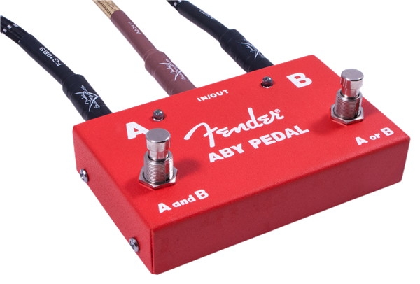 Fender / 2-Switch ABY Pedal Red フェンダー | イシバシ楽器