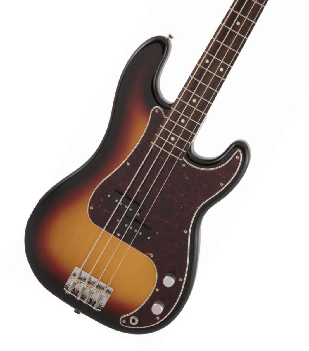Japan　Fender　Rosewood　Sunburst　Fingerboard　Made　イシバシ楽器　in　Bass　Traditional　60s　Precision　-Color