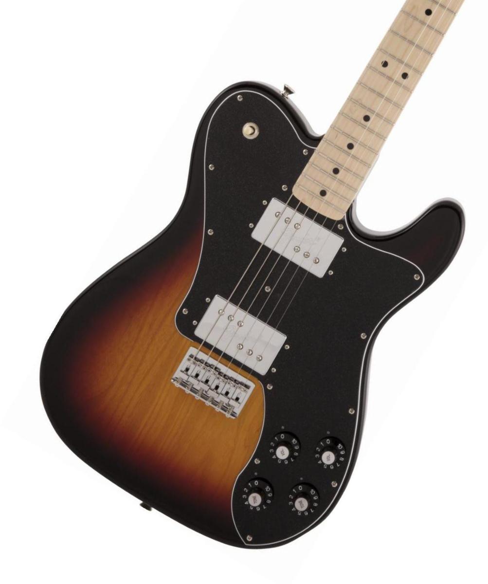 Fender　3-Color　フェンダー　Traditional　Maple　Telecaster　Sunburst　Made　Fingerboard　Japan　Deluxe　70s　in　イシバシ楽器