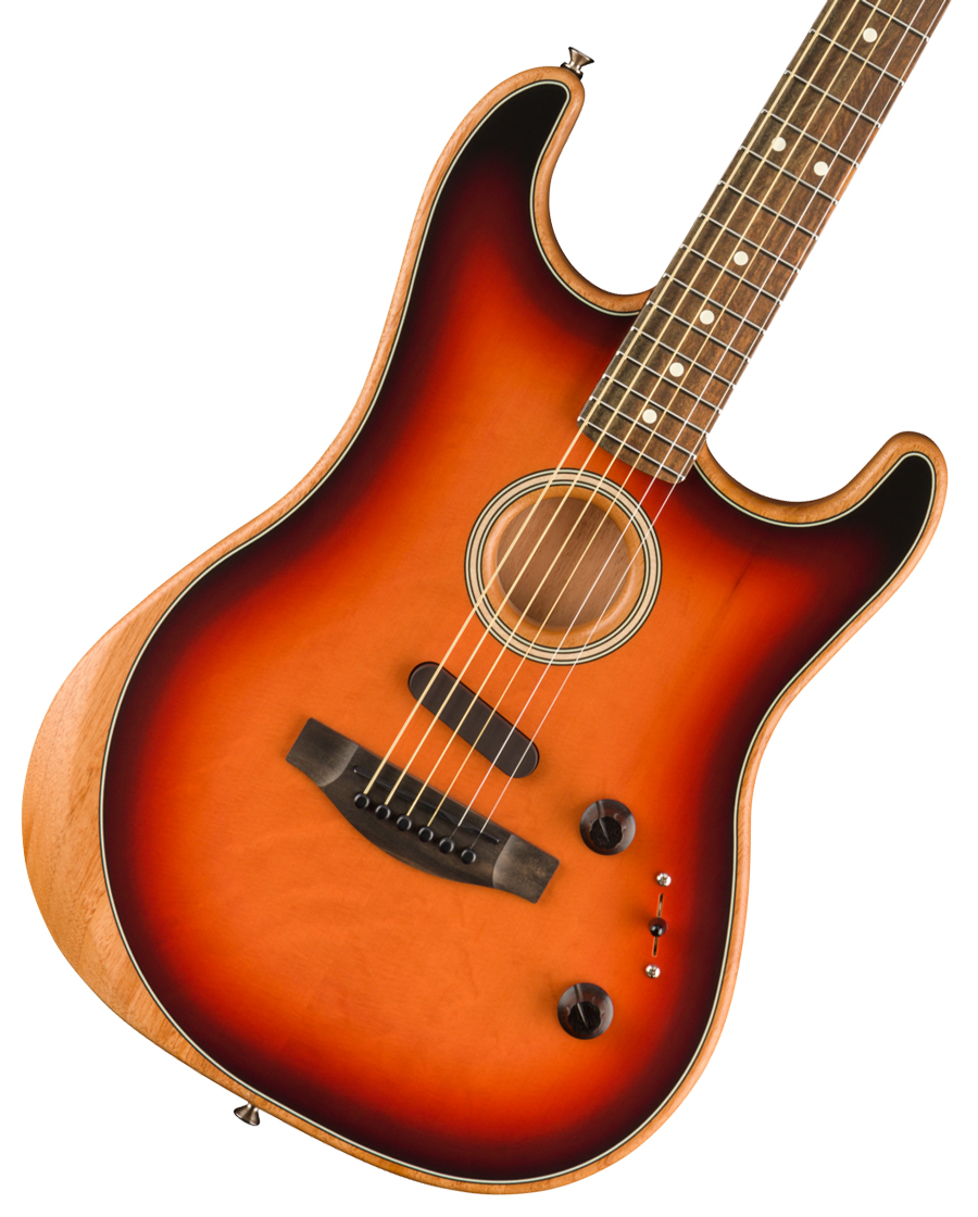 《WEBSHOPクリアランスセール》Fender / American Acoustasonic STRATOCASTER 3-Color  Sunburst 【USA製】 フェンダー アコスタソニック エレアコ