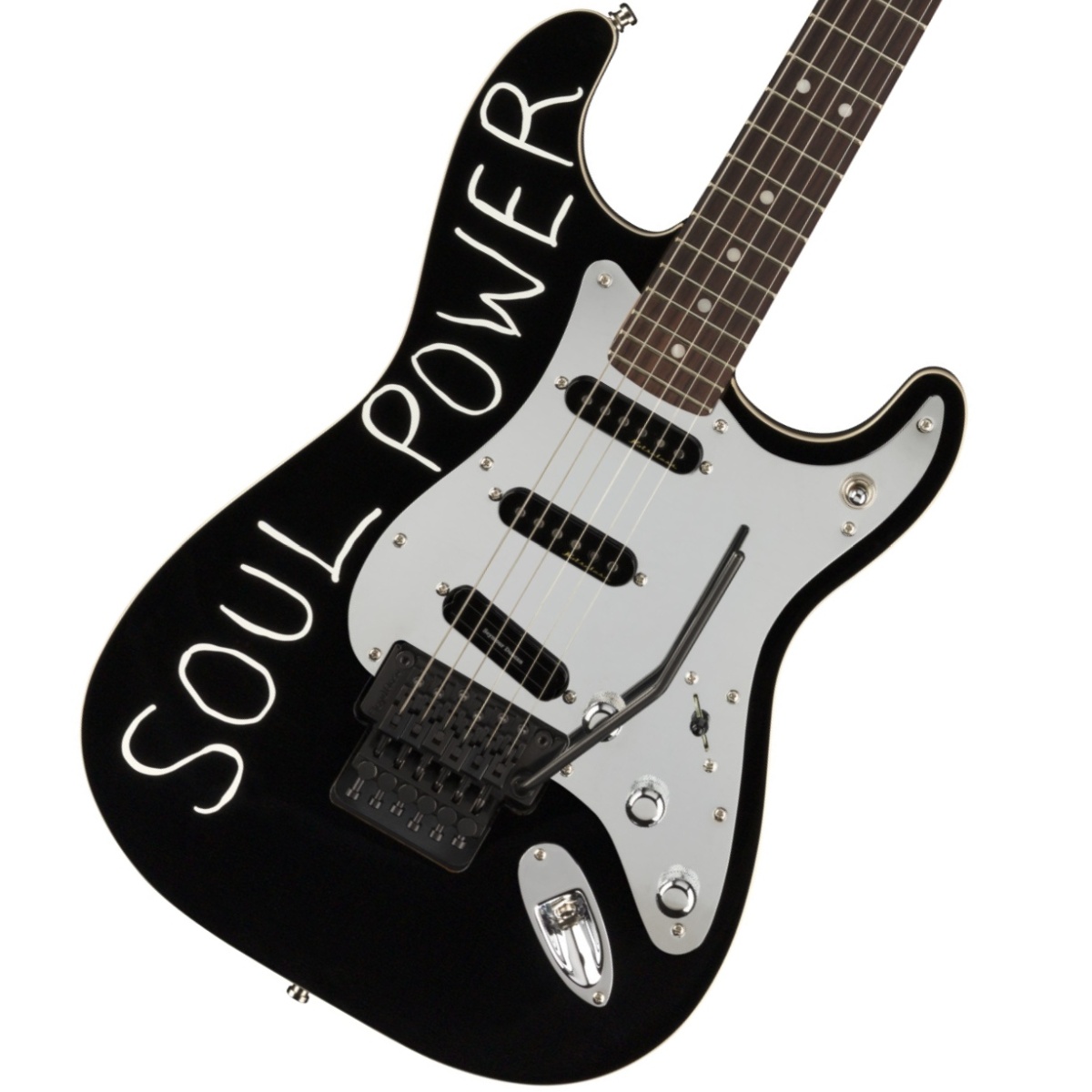 Fender Tom Morello “Soul Power” Stratocaster Rosewood Fingerboard Black  イシバシ楽器