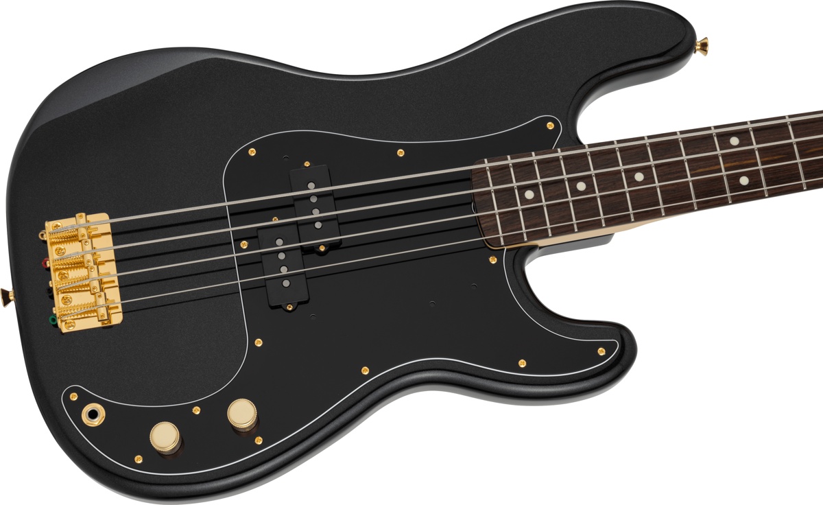 Fender japan Precision Bass フェンダー　ギグバック付 Fender made in japan Hybrid II P Precision Bass Forest Blue