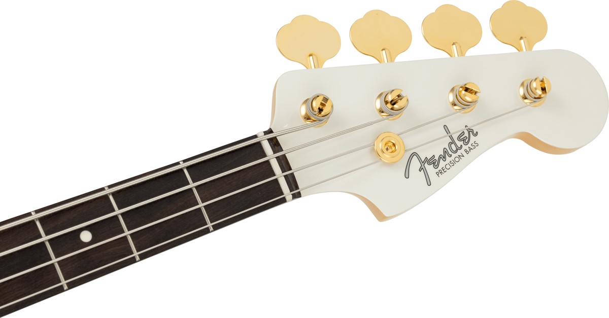 Fender Japan エレキベース 4弦 アイボリー 中古品 Fender Made in Japan Hybrid II Jazz Bass V Maple Fingerboard
