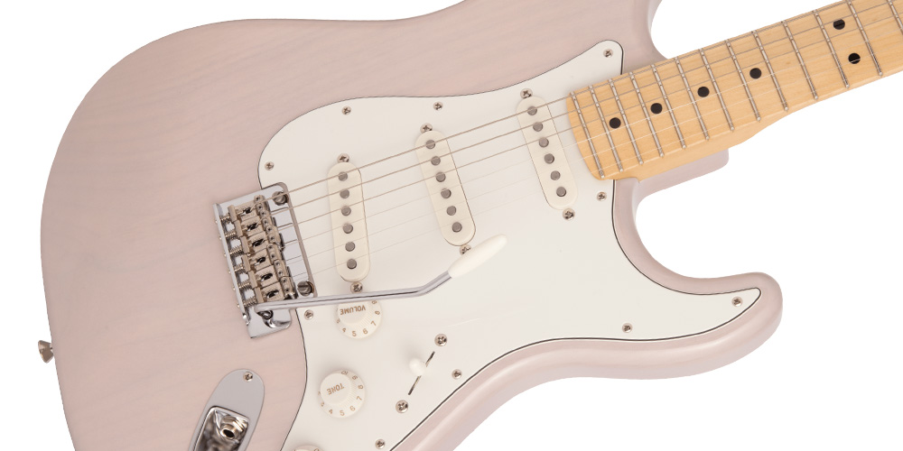 世界的に Fender Made in Japan Hybrid II Stratocaster Maple US Blonde 