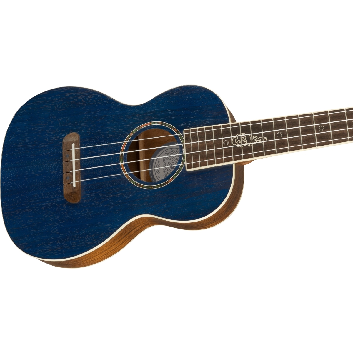 Fender ウクレレ Dhani Harrison Uke， Walnut Fingerboard， Sapphire
