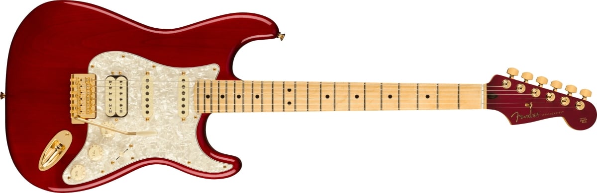 Tash Sultana Stratocaster Maple Fingerboard Transparent Cherry