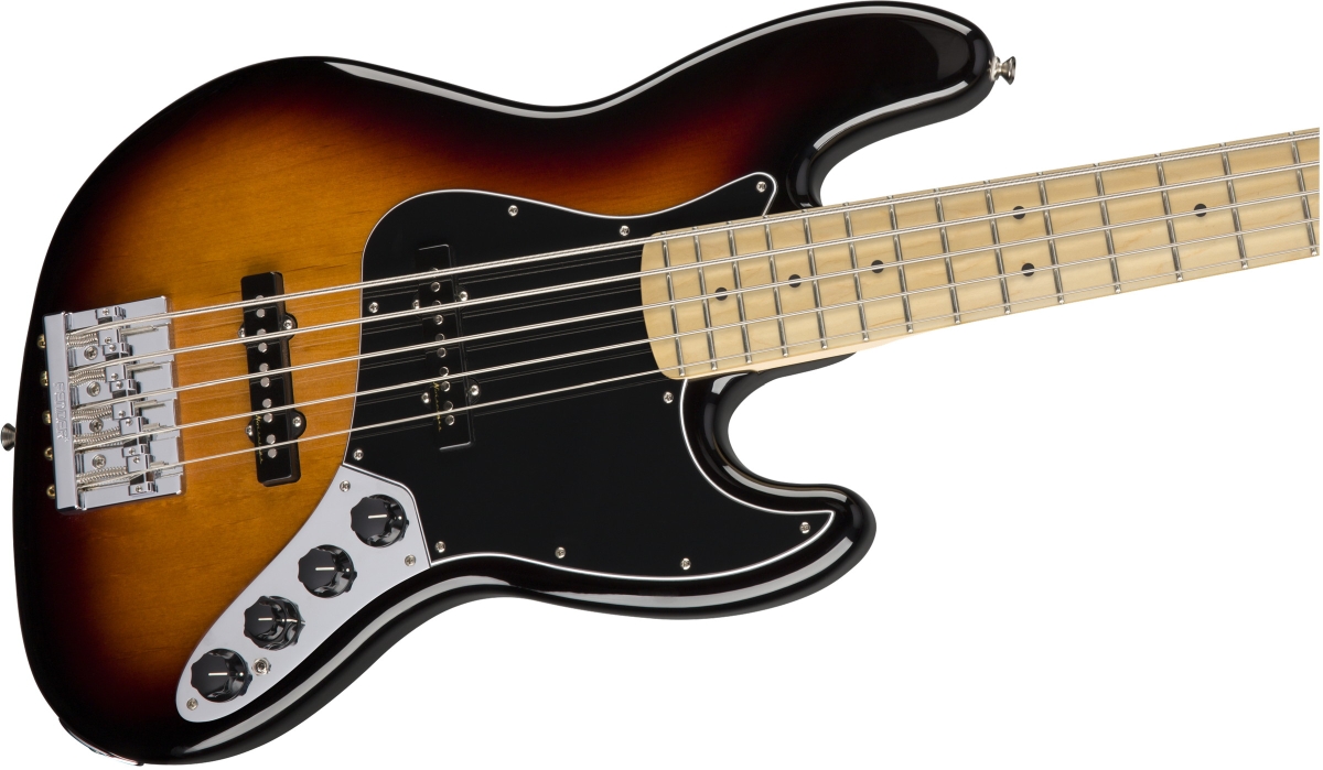 Fender / Deluxe Active Jazz Bass V Maple Fingerboard 3-Color