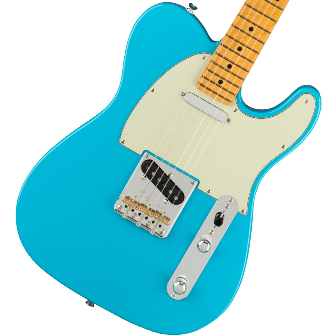 American Professional II Telecaster Maple Fingerboard Miami Blue