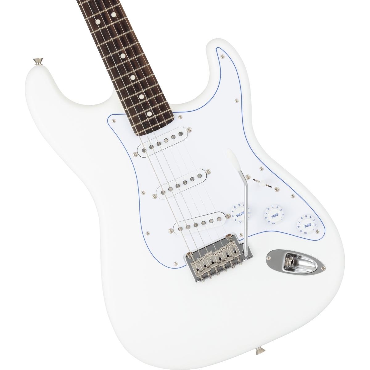 美品Fender Stratocaster アイボリー Fender / Made in Japan Hybrid 68 Stratocaster Arctic White