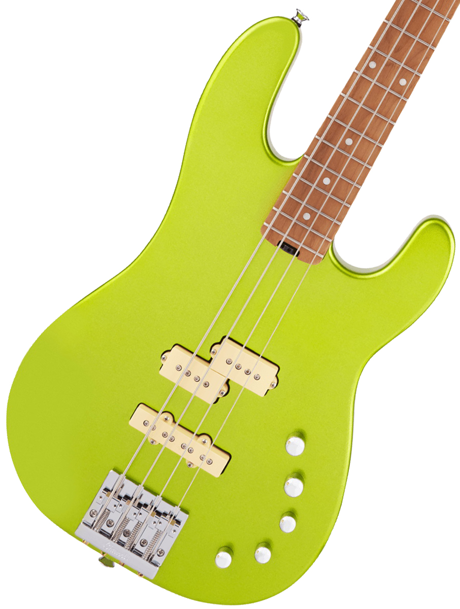 Charvel / Pro-Mod San Dimas Bass PJ IV Caramelized Lime Green Metallic  シャーベル【お取り寄せ商品】