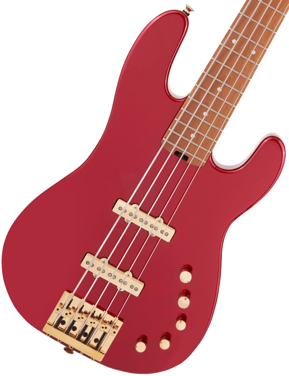 Charvel / Pro-Mod San Dimas Bass JJ V Caramelized Candy Apple Red  シャーベル【お取り寄せ商品】