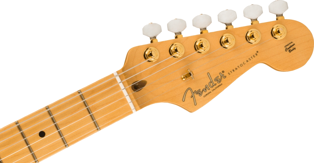 週末セール分解整備済みFender homage ストラトタイプ ワインバースト Fender / 75th Anniversary Commemorative Stratocaster Maple