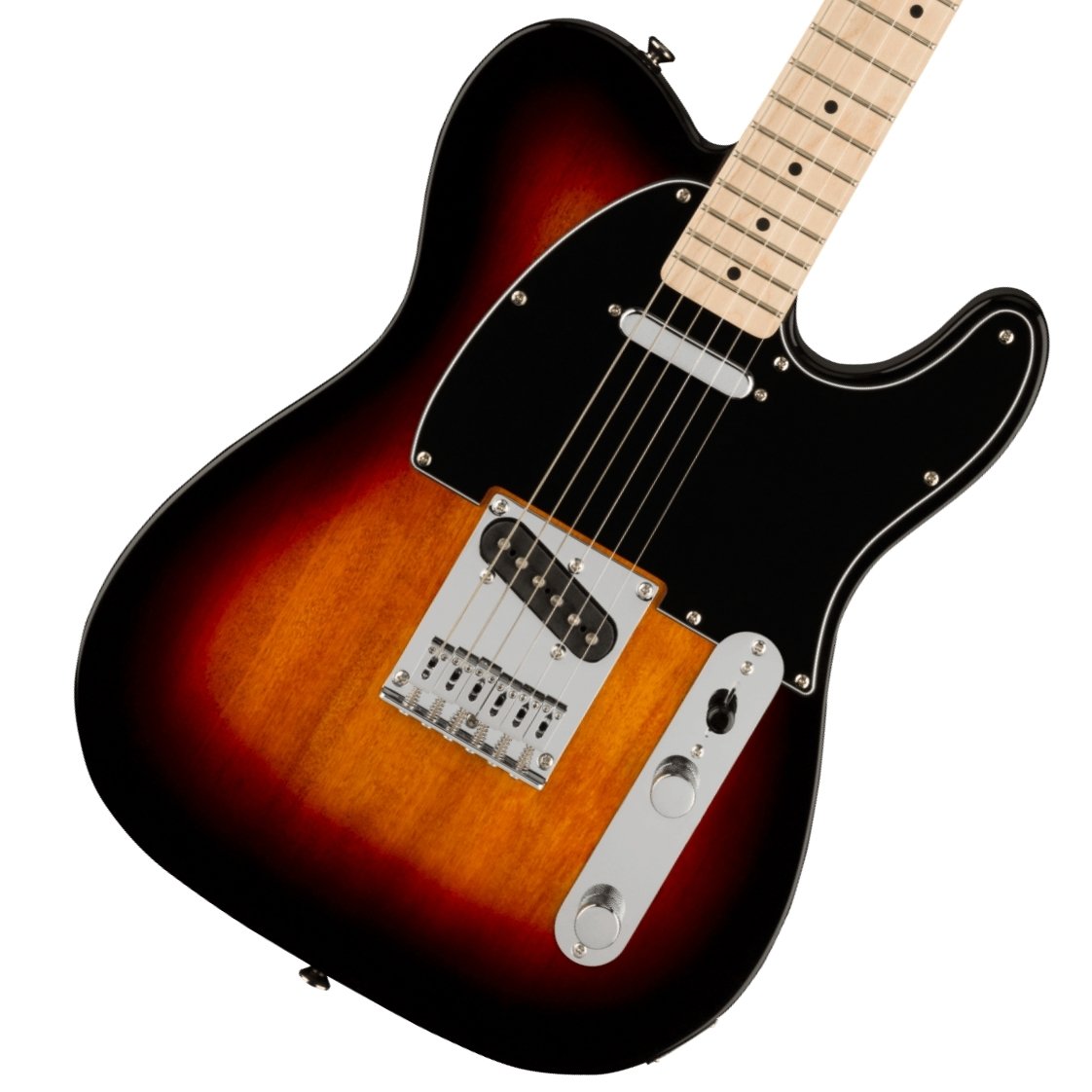 Squier by Fender / Affinity Series Telecaster Maple Fingerboard Black  Pickguard 3-Color Sunburst エレキギター