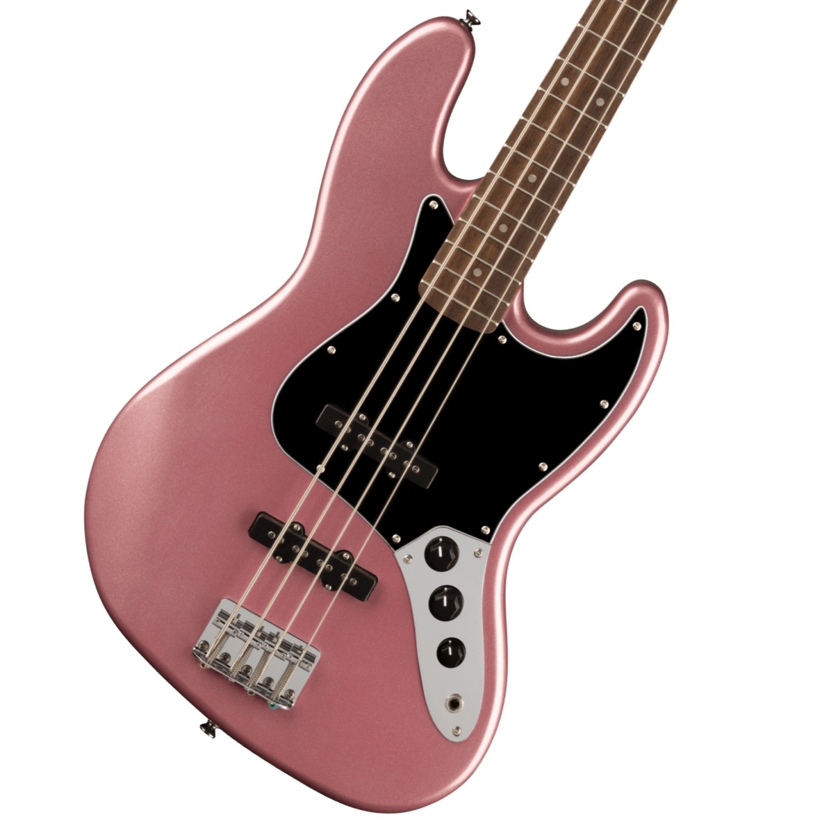 Squier by Fender / Affinity Series Jazz Bass Laurel Fingerboard Black  Pickguard Burgundy Mist エレキベース