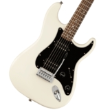 Squier by Fender / Affinity Series Stratocaster HH Laurel Fingerboard Black Pickguard Olympic White 쥭