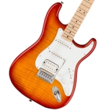 Squier by Fender / Affinity Series Stratocaster FMT HSS Maple Fingerboard White Pickguard Sienna Sunburst 쥭