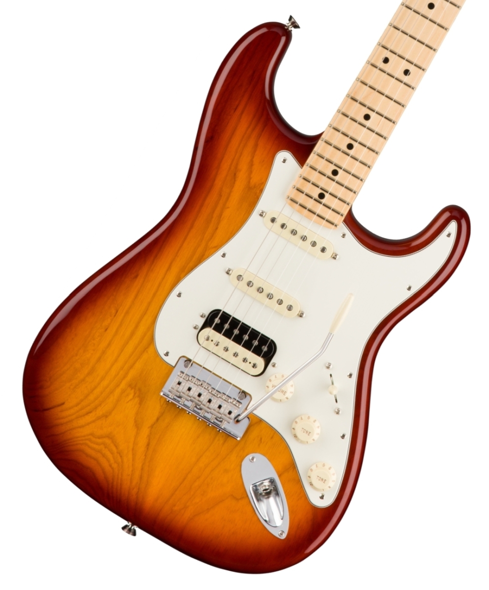 Fender USA / American Professional Stratocaster Ash HSS Shawbucker Sienna  Sunburst Maple フェンダー