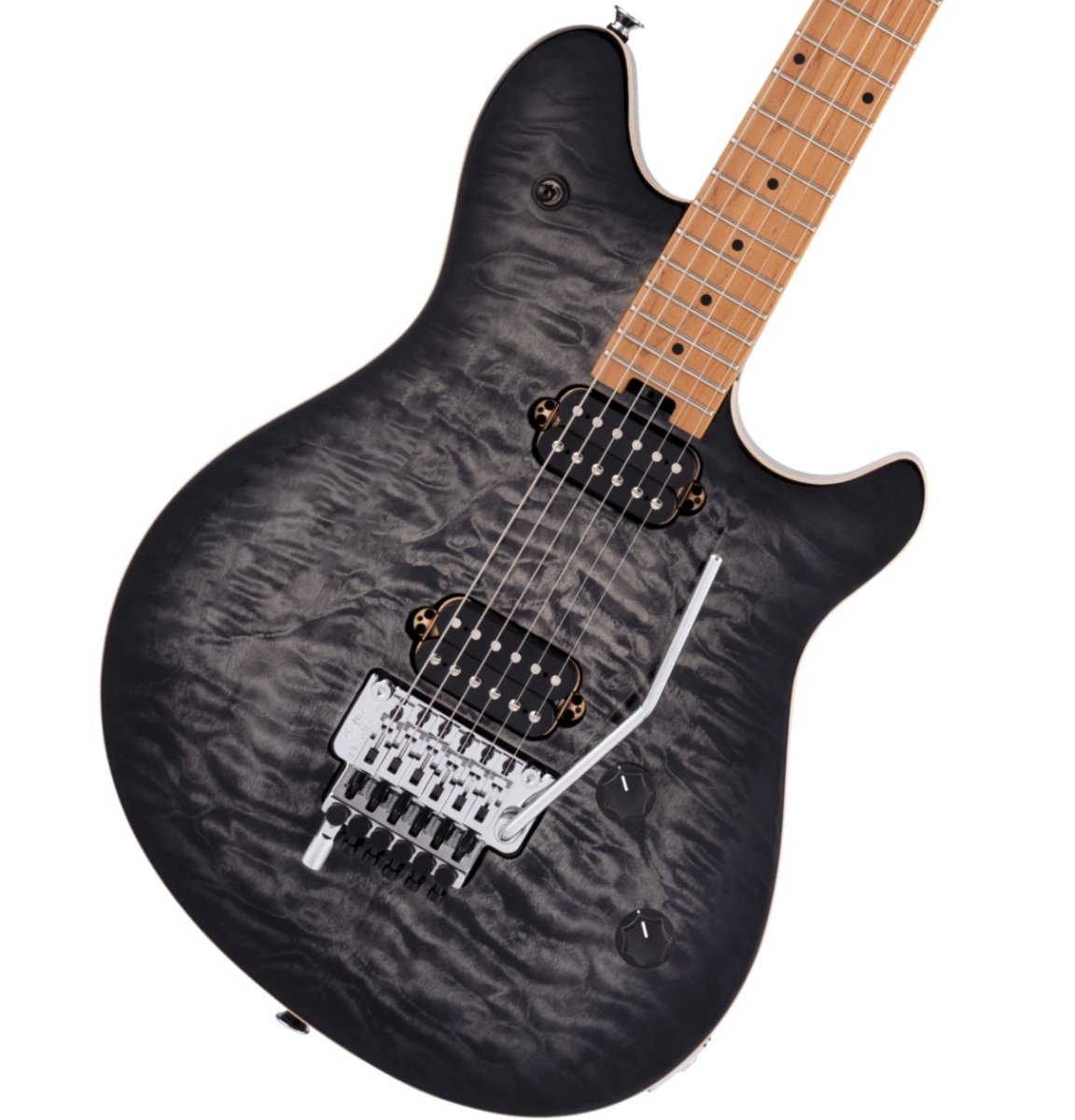 イシバシ楽器　Fingerboard　Charcoal　Special　WEBSHOPクリアランスセール》EVH　Wolfgang　Baked　Burst　QM　Maple　イーブイエイチ