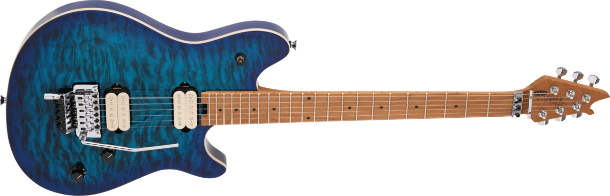 EVH / Wolfgang Special QM Baked Maple Fingerboard Chlorine