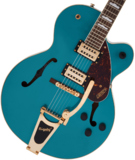 WEBSHOPꥢ󥹥Gretsch / G2410TG Streamliner Hollow Body Single-Cut with Bigsby and Gold Hardware Ocean Turquoise å