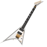 Jackson / MJ Series Rhoads RR24MG Ebony Fingerboard White with Black Pinstripes [] 㥯