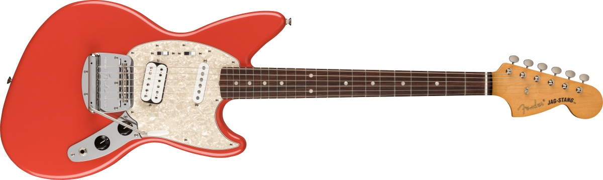 Kurt Cobain Jag-Stang Rosewood Fingerboard Fiesta Red