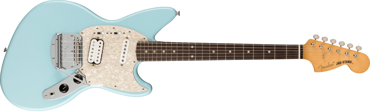 Kurt Cobain Jag-Stang Rosewood Fingerboard Sonic Blue