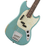 Fender / JMJ Road Worn Mustang Bass Daphne Blue Rosewood