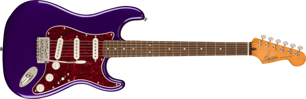 Elioth Super Strat エレキギター パープル