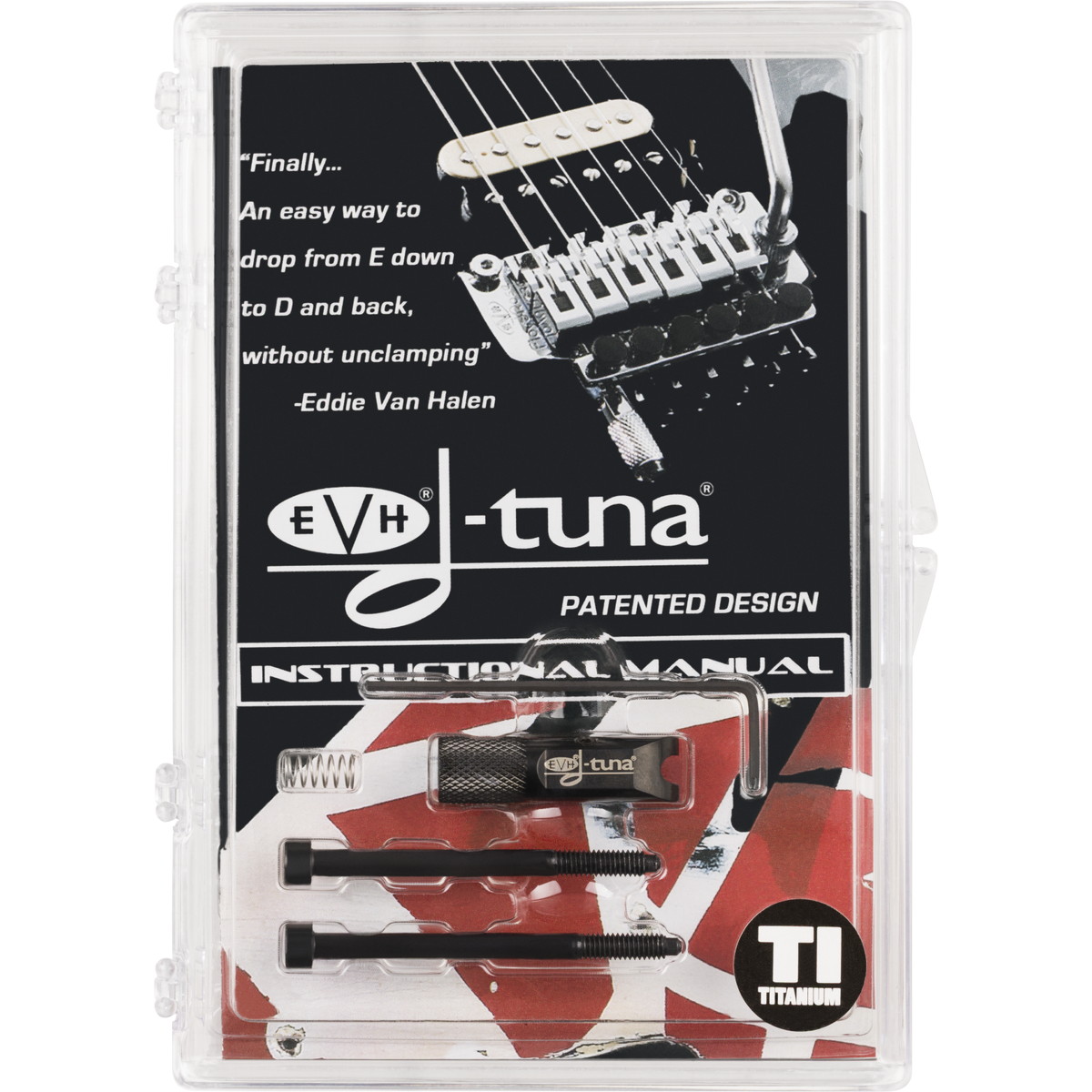 EVH D-TUNA 未使用品 オマケ付き EVH / D-Tuna Titanium Black Dチューナー イーブイエイチ【正規