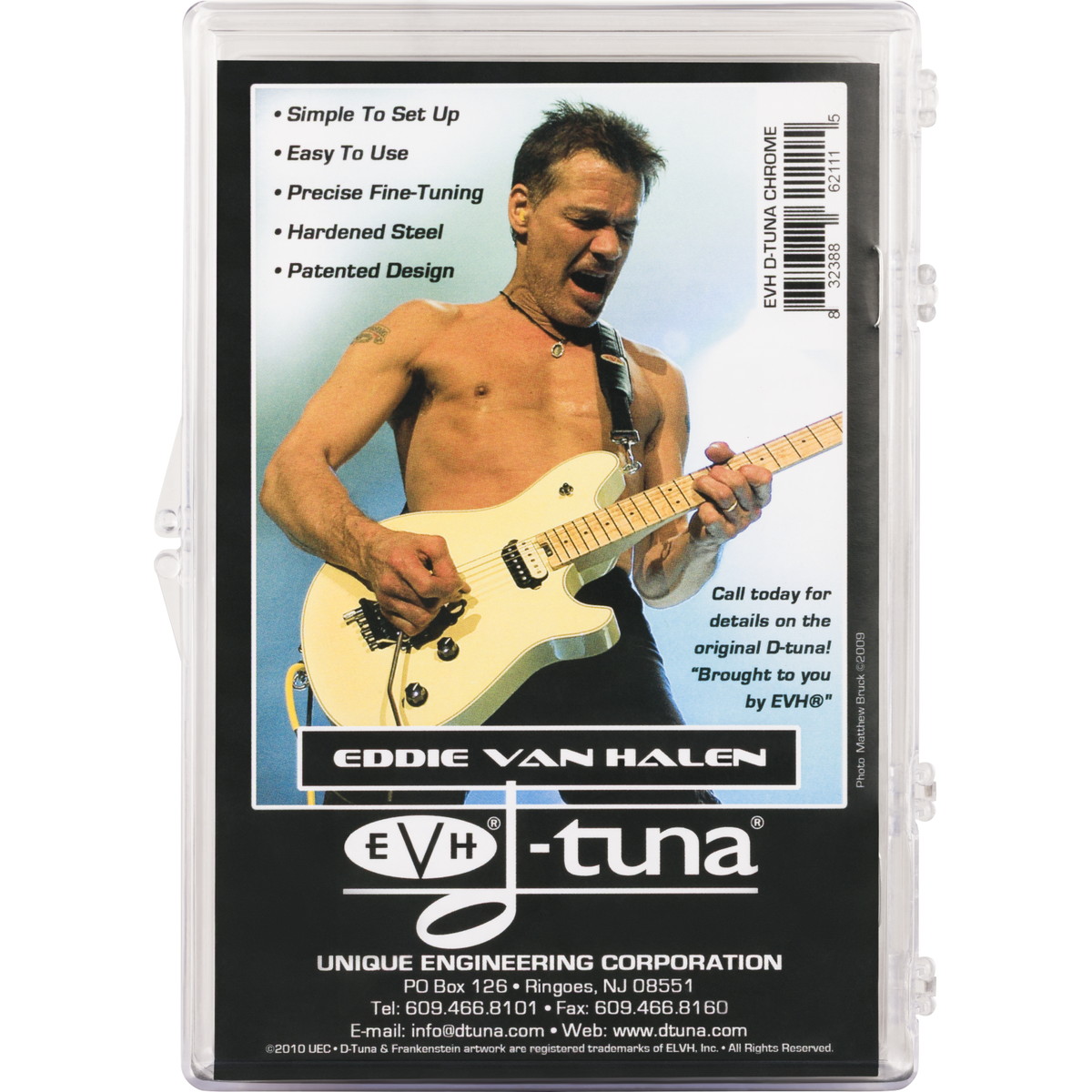 EVH / D-Tuna Titanium Silver Dチューナー イーブイエイチ