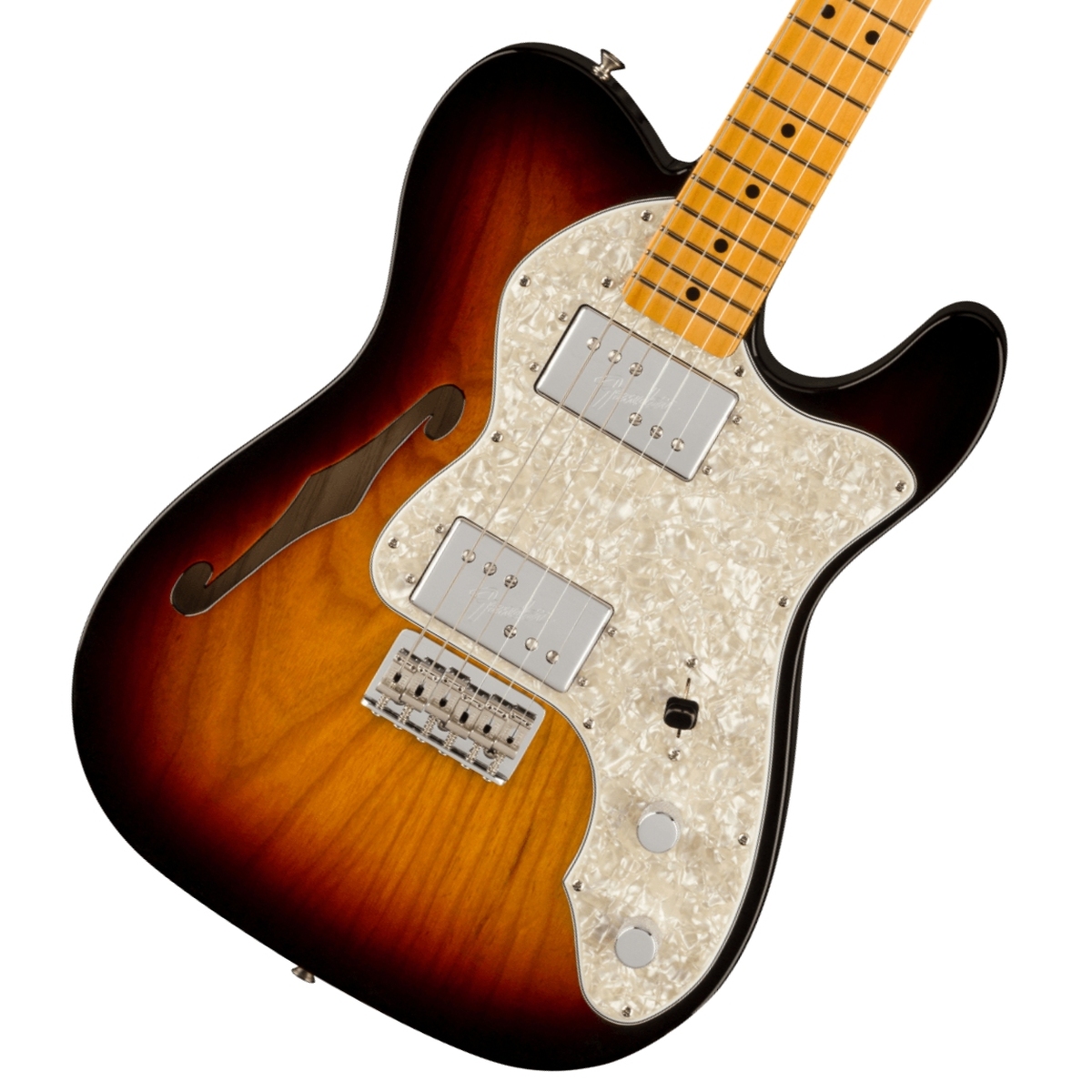 Fender / American Vintage II 1972 Telecaster Thinline Maple Fingerboard  3-Color Sunburst フェンダー