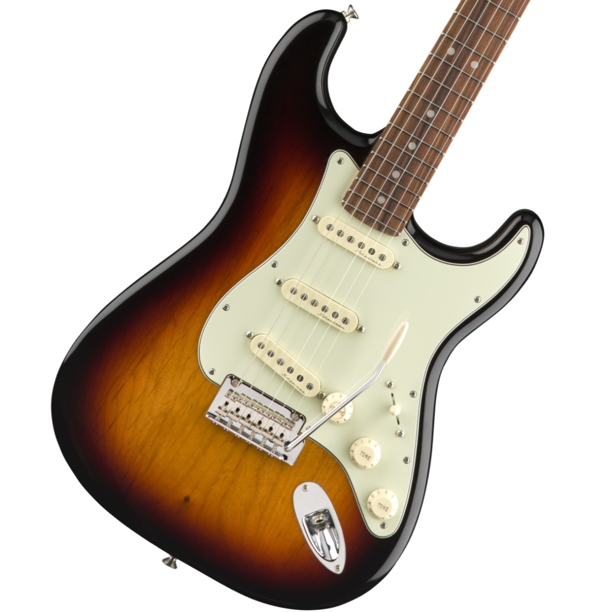 Roadhouse　Stratocaster　Fender　フェンダー　Fingerboard　Deluxe　3-Color　Sunburst　Pau　Ferro　イシバシ楽器
