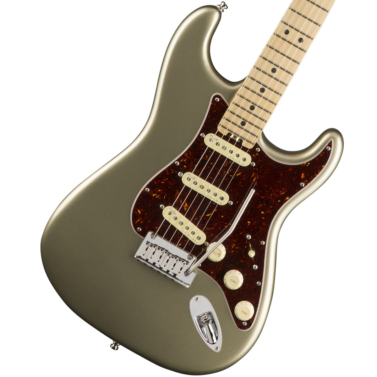 Fender USA / American Elite Stratocaster Maple Fingerboard Champagne【OCZBG】