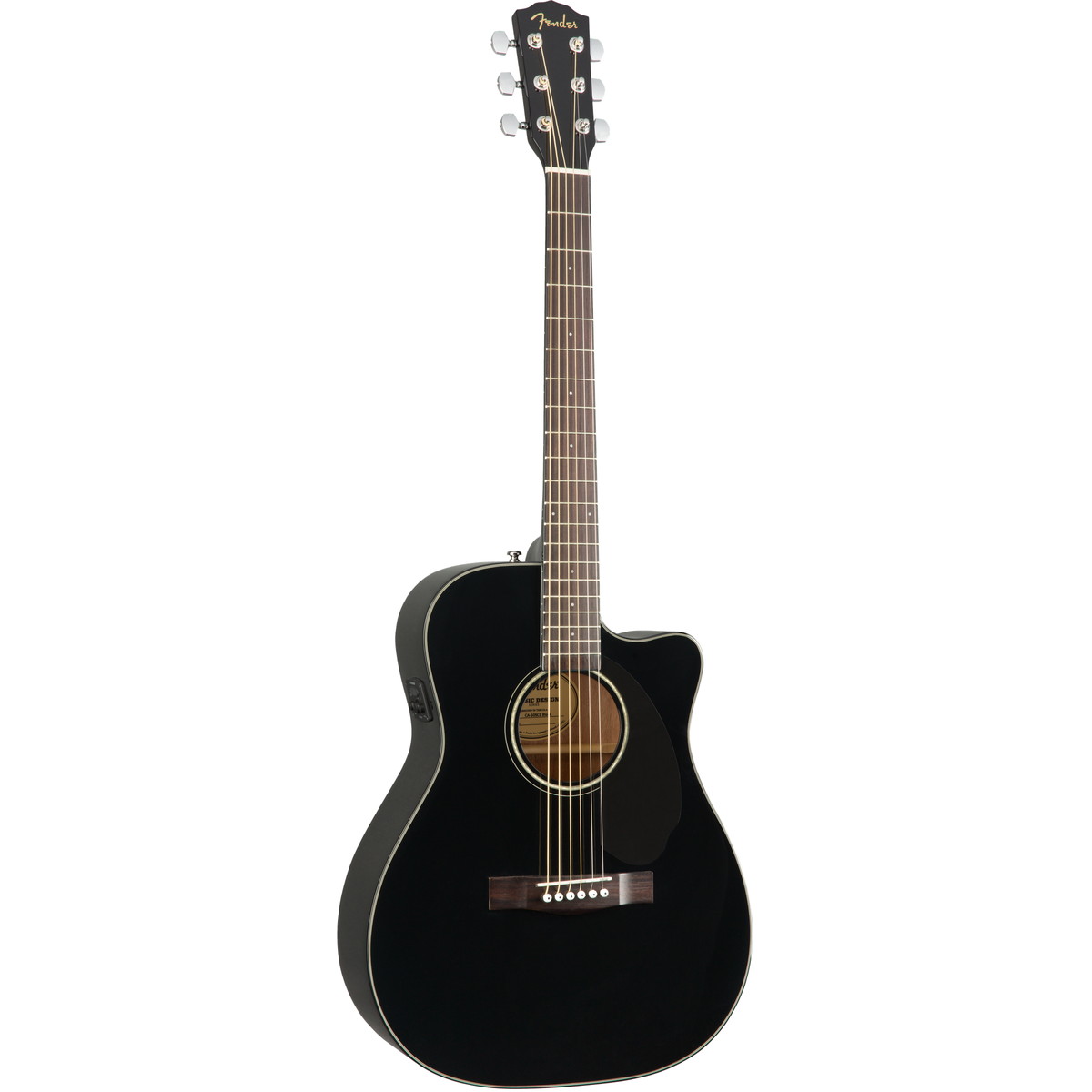Fender / CC-60SCE Concert Black (Walnut Fingerboard