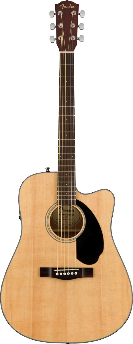 Fender Acoustic / CD-60SCE Dreadnought Natural フェンダー