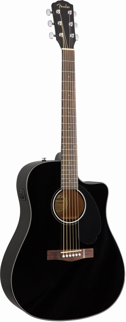 FENDER Acoustic / CD-60SCE Dreadnought Walnut Fingerboard Black ...