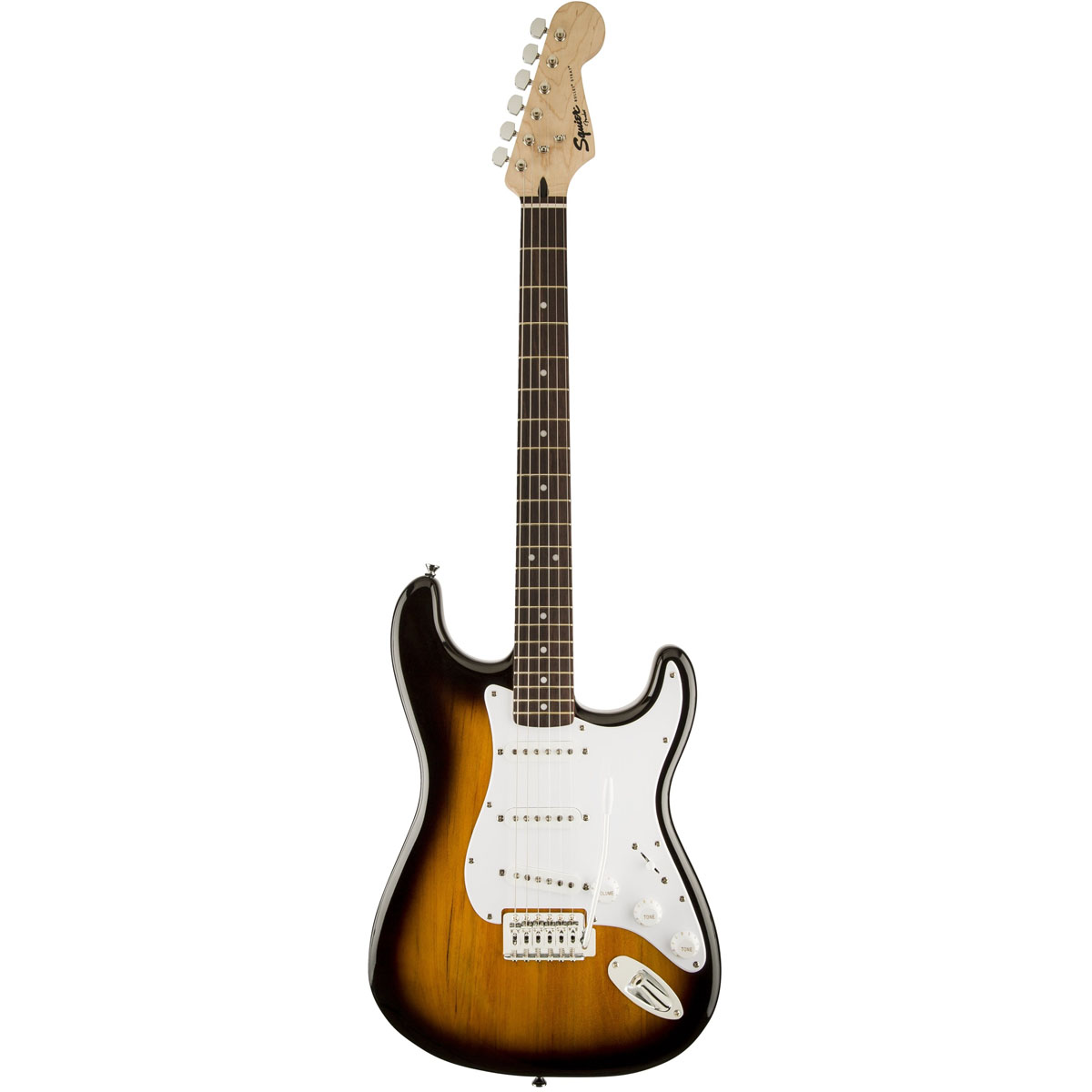Squier by Fender / Bullet Stratocaster with Tremolo Brown Sunburst 