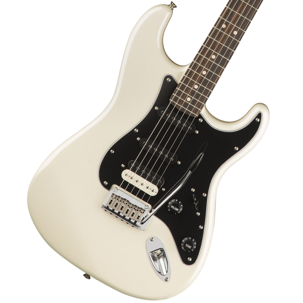 Squier by Fender / Contemporary Stratocaster HSS Pearl White Rosewood