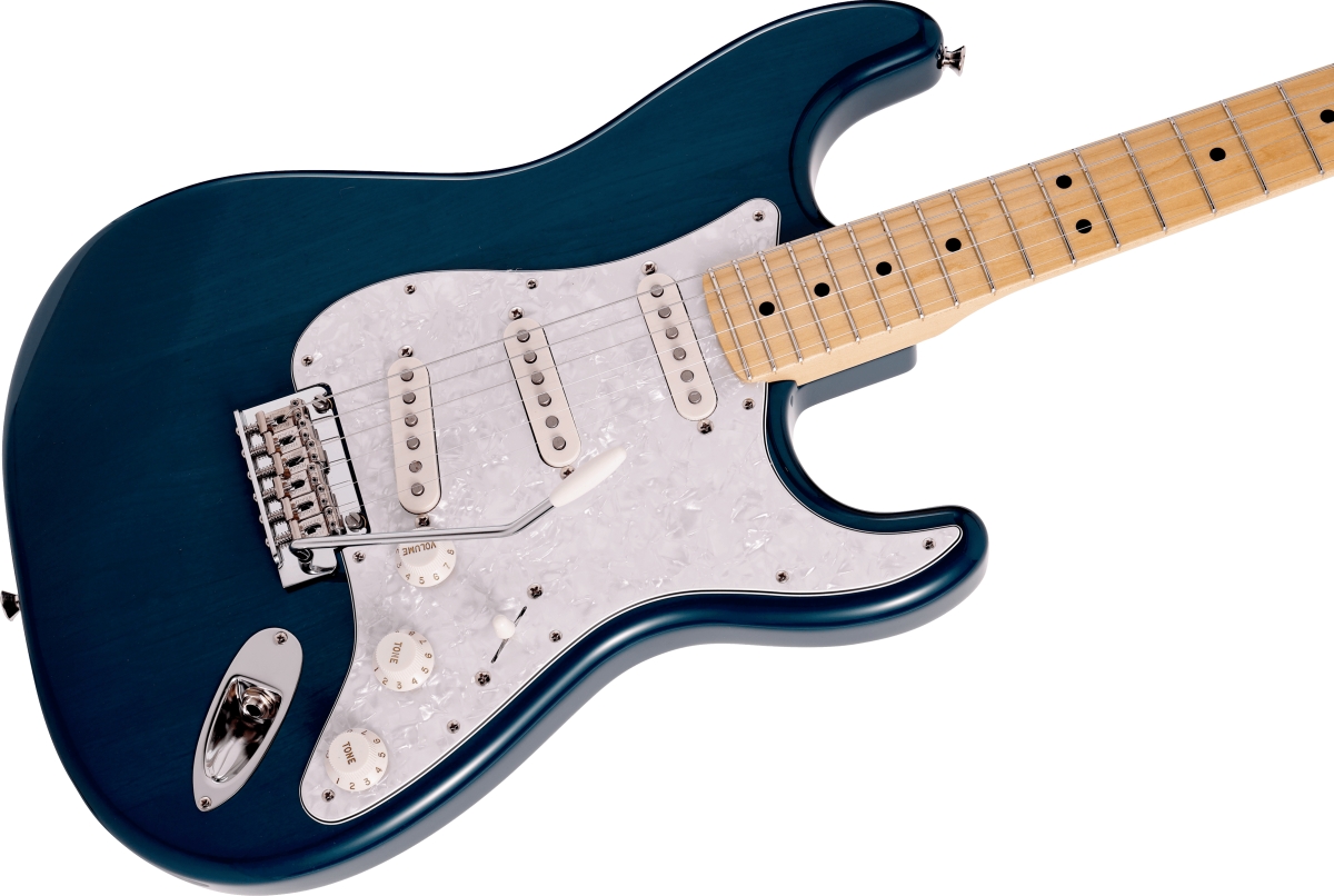 ギター Fender Japan HYBRID II strat indigo trns Fender 2021 Collection Made in Japan Hybrid II Stratocaster