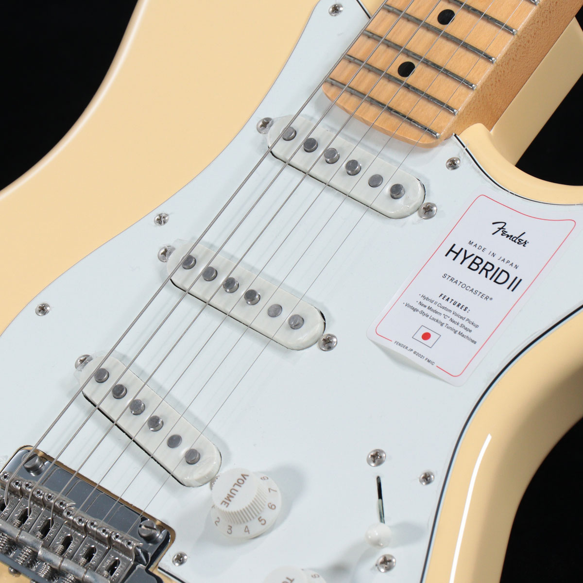 Fender エレキギター アイボリー Fender / Made in Japan Hybrid II Stratocaster Maple US