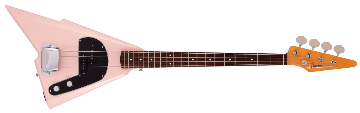 ベース HAMA OKAMOTO FENDER KATANABASS SHELLPINK Fender revives an '80s classic with new Hama Okamoto Katana