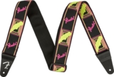 Fender / Neon Monogram Strap Yellow/Pink ե