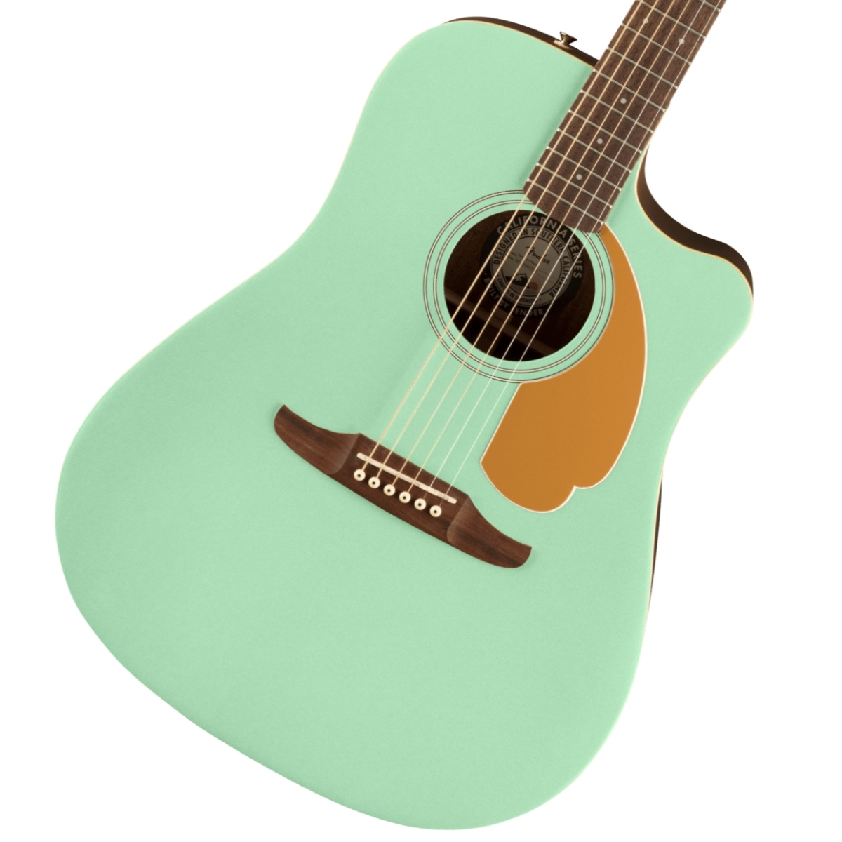 《FENDERアコギ爆安特価》 Fender Acoustic / FSR Redondo Player Walnut Fingerboard  Surf Green アコギ エレアコ [限定カラー]