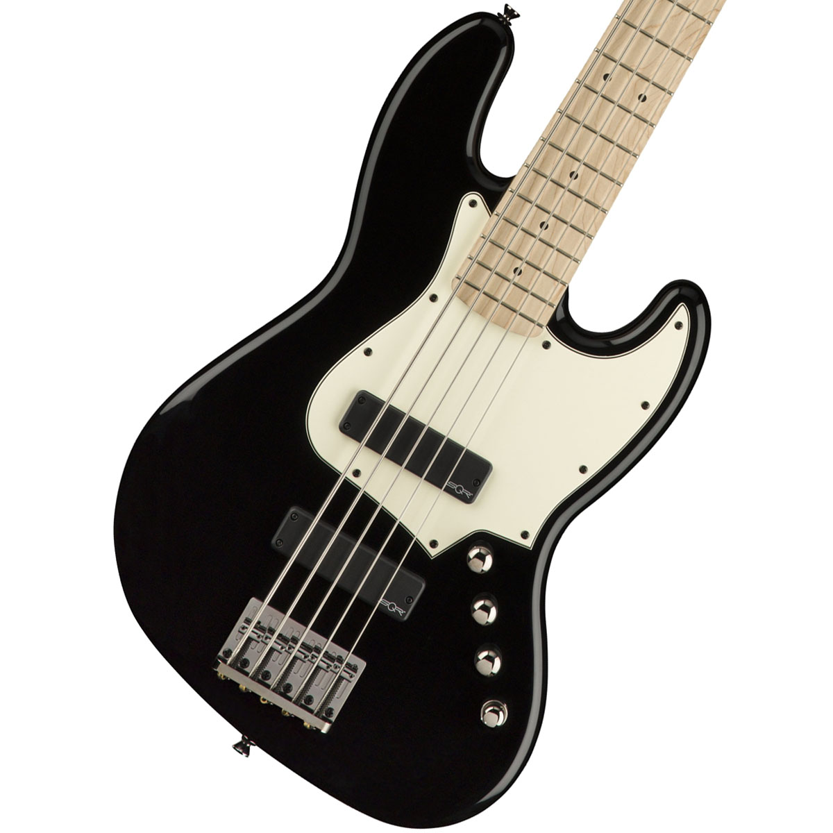 Squier by Fender / Contemporary Active Jazz Bass HH V Black 5弦 エレキベース