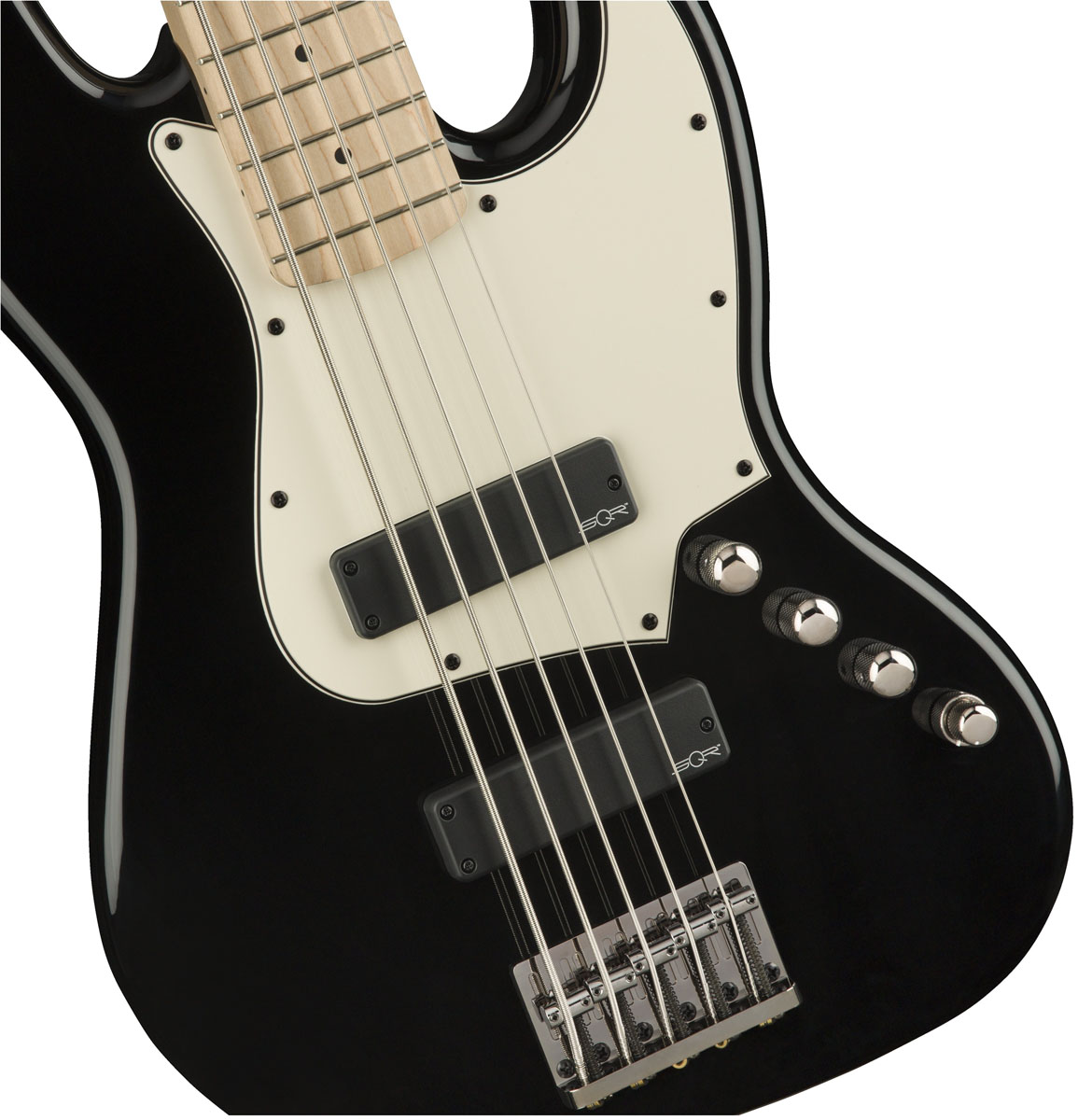 Squier by Fender / Contemporary Active Jazz Bass HH V Black 5弦 