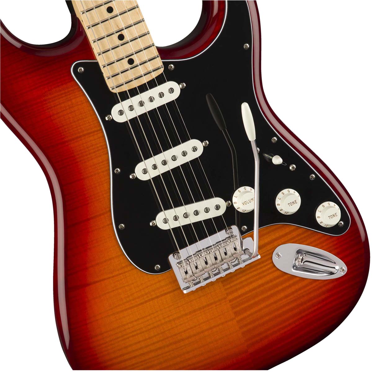 Fender / Player Series Stratocaster Plus Top Aged Cherry Burst