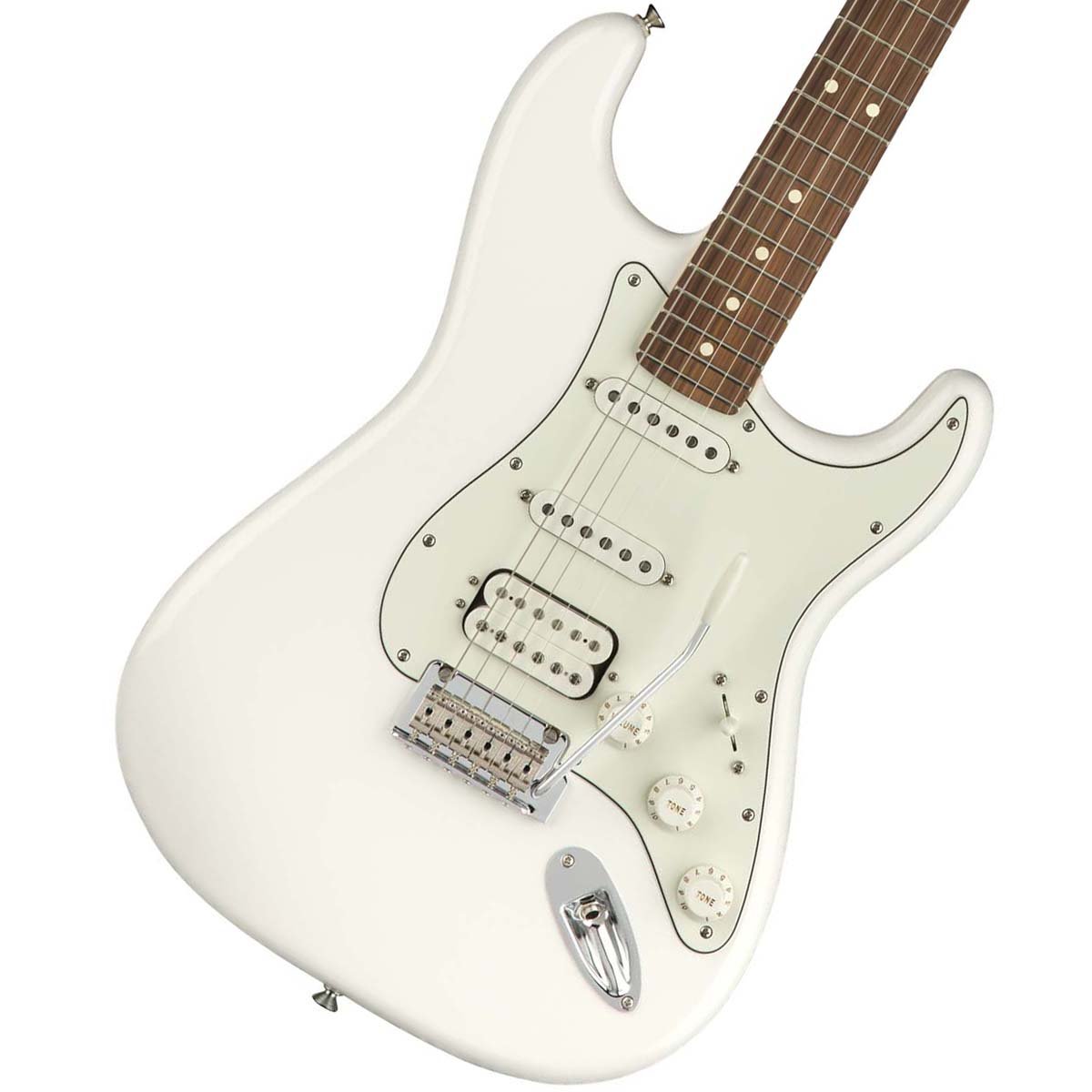 Player Series Stratocaster HSS Polar White Pau Ferro